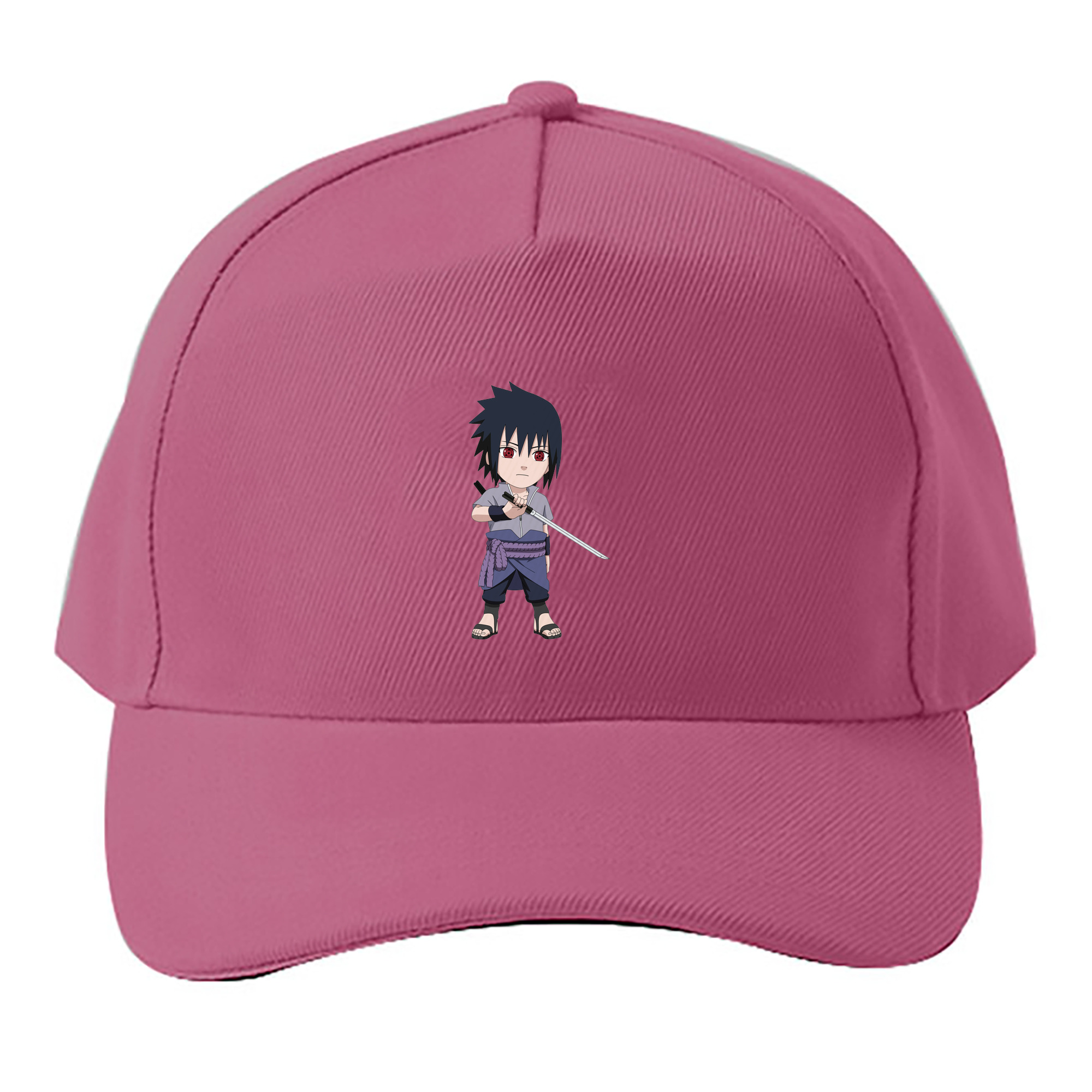 （画像用） NARUTO -ナルト- うちは サスケ Uchiha Sasuke ベースボールキャップ 綿100％ 男女兼用 帽子 スポーツ